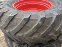 Roues, Pneus, Jantes, Barillets Jumelage Fendt 600/65r34