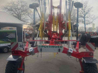 Andaineur Pottinger Dubbele hark met middenafleg, TOP 882 C