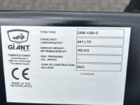 Godets chargeur Tobroco Grondbak 150 cm Giant aanspan