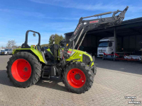 Tracteur Claas Axos 340 tractor met Stoll voorlader