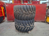 Roues, Pneus, Jantes, Barillets Jumelage Vredestein 750/45R26.5 FlotationTRAC