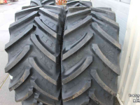 Roues, Pneus, Jantes, Barillets Jumelage BKT 540/65R28 Agrimax RT657 trekkerbanden tractorbanden voorbanden