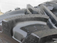 Roues, Pneus, Jantes, Barillets Jumelage BKT 540/65R28 Agrimax RT657 trekkerbanden tractorbanden voorbanden