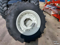 Roues, Pneus, Jantes, Barillets Jumelage Alliance 380/70R28