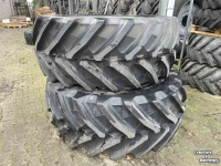 Roues, Pneus, Jantes, Barillets Jumelage Trelleborg VF 710/60R42 TM1060 incl. velgen