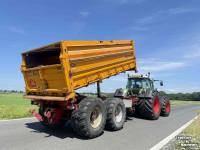 Benne agricole Veenhuis Veenhuis 3-zijdig kiepende kipper - 14m3 snipperkar midejo