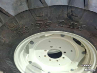 Roues, Pneus, Jantes, Barillets Jumelage BKT 380/70R24