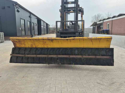 Rabots à lisier Jongerius Rubberschuif met palletvorkopname