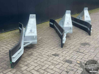 Rabot caoutchouc  Rubberschuif trekker en lepelbevestiging
