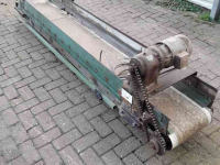 Convoyeur  Vlakke band 2860x400 TRANSPORTBAND VLAKKE BAND FLAT BELT CONVEYOR BELT FLACHBAND FÖRDERBAND