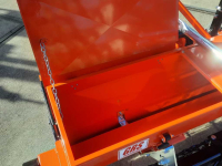 Combination de préparation du lit de semence Kubota MTZ135  rotorkopeg- zaaimachin,  zaaibed-combinatie