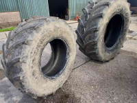 Roues, Pneus, Jantes, Barillets Jumelage Vredestein 710/75r38 & 600/65r28