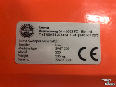 Balayeur  Loma SWLT220