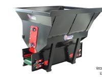 Épandeur de sciure pour des logettes Qmac Instrooibak Zaagselverdeler 650 liter zaagselbak zaagselstrooier strooier