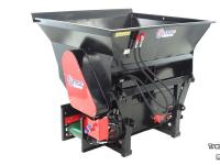 Épandeur de sciure pour des logettes Qmac Instrooibak Zaagselverdeler 650 liter zaagselbak zaagselstrooier strooier