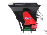 Épandeur de sciure pour des logettes Qmac Instrooibak Zaagselverdeler 650 liter zaagselbak zaagselstrooier strooier