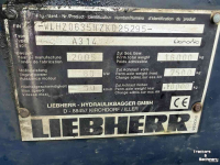 Pelles sur pneus Liebherr A 314