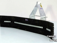 Autres matériel de forestières et accessoires Qmac Modulo rubber mud scraper 1800mm hook up Tractor and Forklift