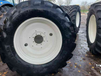 Roues, Pneus, Jantes, Barillets Jumelage Michelin 600/65R38 Multibib