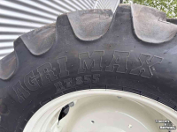 Roues, Pneus, Jantes, Barillets Jumelage BKT Agrimax Banden 420/85R34 en 340/85R24 Verstelbare Velgen