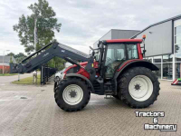 Tracteur Valtra N123 Hitech 5, Vloeistofkoppeling, Voorlader, Fronthef