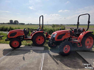 Tracteur Kioti DK 6020 Hydro shuttle met machine aanbieding Concept Agri