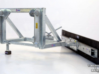 Rabot caoutchouc Qmac 180 MECH SCHUIN TEREX TL80 - TL120