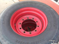Roues, Pneus, Jantes, Barillets Jumelage  385/65X22.5 75%