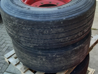Roues, Pneus, Jantes, Barillets Jumelage  Onbekend 385/65X22.5 WIELEN 10 GTS