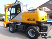 Pelles sur pneus  Terrax M316