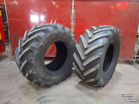 Roues, Pneus, Jantes, Barillets Jumelage Michelin 540/65R24 MultiBIB
