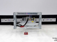 Rabot caoutchouc Qmac Modulo schuifbalk met rubbermat aanbouw Terex