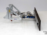 Rabot caoutchouc Qmac Modulo schuifbalk met rubbermat aanbouw Terex