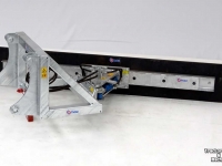 Rabot caoutchouc Qmac Modulo schuifbalk met rubbermat aanbouw Terex
