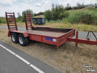 Remorque porte-machines  De Gamerse Smit oprijwagen 4 ton