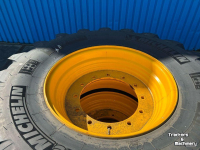 Roues, Pneus, Jantes, Barillets Jumelage Michelin 4x XMCL 480/80R26 JCB 12g.