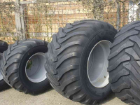 Roues, Pneus, Jantes, Barillets Jumelage BKT 650/45R22.5 en 800/45-30.5