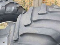Roues, Pneus, Jantes, Barillets Jumelage BKT 650/45R22.5 en 800/45-30.5