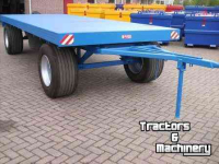 Remorque  Aannemerswagen / Bakkenwagen / Platte wagen / Werktuigentransportwagen