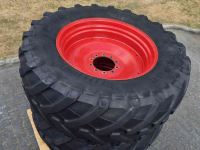 Roues, Pneus, Jantes, Barillets Jumelage Trelleborg 650/65R42, Fendt 700,800