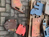 Poids frontaux  Diverse Gewichten o.a. NH, Case, Fiat