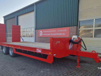 Semi-remorque surbaissé JPM Oprijwagen / machinetransportwagen / machinetransporter