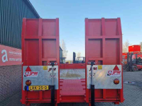 Semi-remorque surbaissé JPM Oprijwagen / machinetransportwagen / machinetransporter