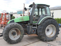 Tracteur Deutz-Fahr Agrotron 120 MK3 schadetrekker Herder onderbouwframe 7-liter Deutz motor tractor defect