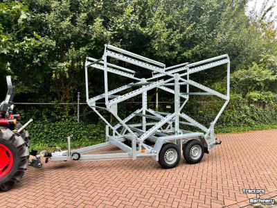 Autres matériel de terrassement et de chantier  ZTS Infra Haspelwagen 3500V buizenwagen