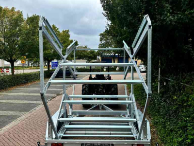 Autres matériel de terrassement et de chantier  ZTS Infra Haspelwagen 3500V buizenwagen