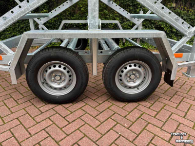 Autres matériel de terrassement et de chantier  ZTS Infra Haspelwagen 3500V buizenwagen