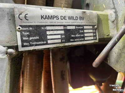 Tonneau de lisier BSA BSA Duport Meyco mesttank 12 kuub mestverwerking
