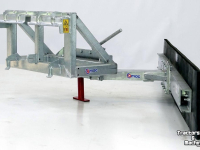 Rabot caoutchouc Qmac 150 MECH SCHUIN SCHAFFER BORD