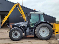 Bras avec tondeuse à fléaux Herder MB 120 S met joystick bediening